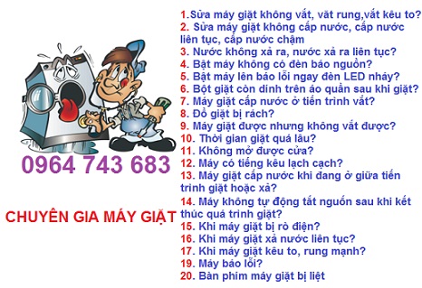 sửa chữa máy giặt ariston