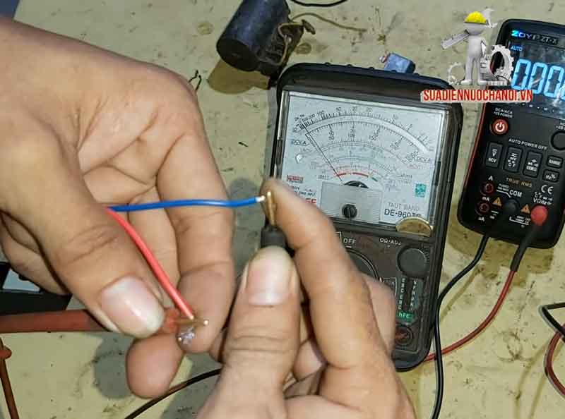 Cách đo tụ quạt điện