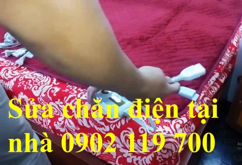 Sửa chăn điện tại nhà linh kiện thay thế chính hãng
