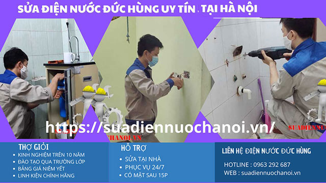 thợ sửa chữa điện nước tại nhà Đức Hùng tại Hà Nội