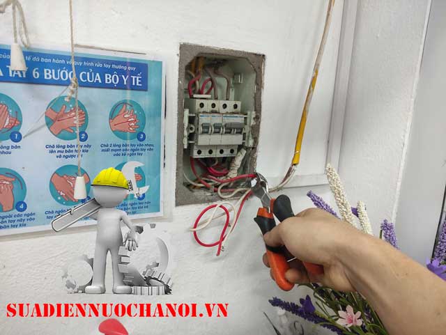 Sửa điện nước cửa hàng Điện Máy 128 Khuất Duy Tiến Thanh Xuân Hà Nội