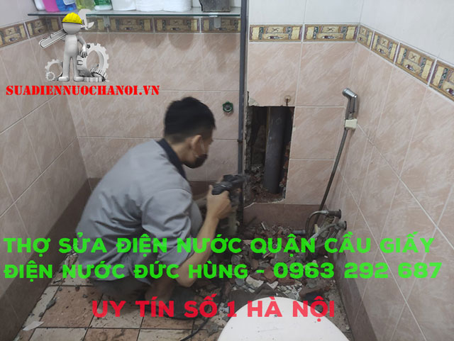 Thợ sửa điện nước quận Cầu Giấy Điện Nước Đức Hùng