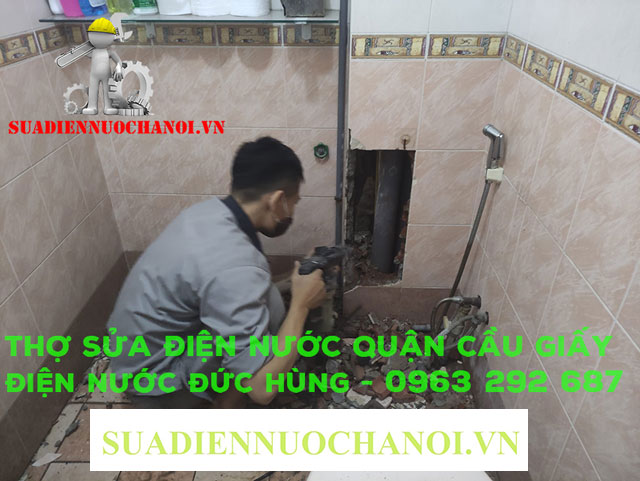 Thợ sửa điện nước quận Cầu Giấy Điện Nước Đức Hùng