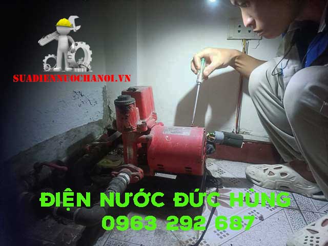 Điện Nước Đức Hùng chuyên sửa tất cả các loại máy bơm 