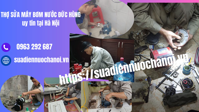 thợ sửa máy bơm nước | Điện Nước Đức Hùng tại nhà