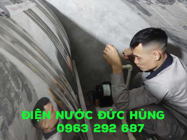 ​Sửa máy bơm tăng áp không chạy tại quận Long Biên