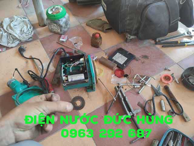 Sửa máy bơm tăng áp không chạy tại quận Tây Hồ