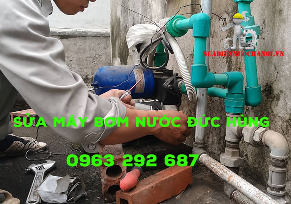 Sửa máy bơm nước nhà chị Vui liền kề 35 KĐT Văn Phú Hà Đông.