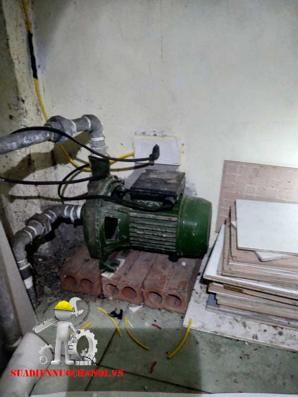 Sửa máy bơm nhà cô Thảo 24 Phan Đình Giót Thanh Xuân