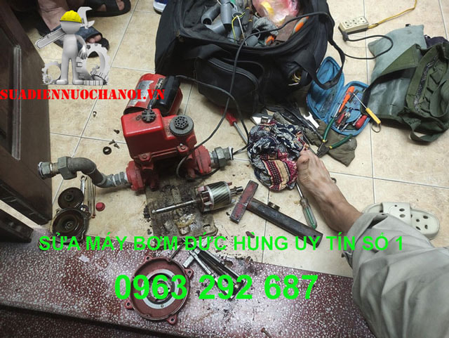 Sửa máy bơm kêu to tại Phố Huế, Hai Bà Trưng