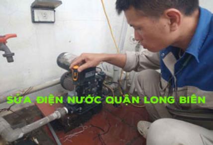 Thợ sửa điện nước quận Long Biên giá rẻ